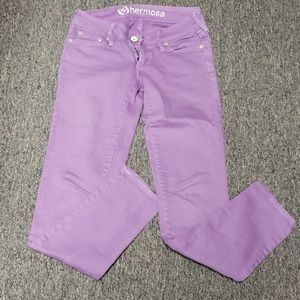 Bullhead lilac skinny jeans